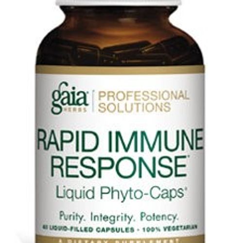 Gaia Herbs Quick Defense - Fast-Acting Immune Support Supplement for Use at Onset of Symptoms - With Echinacea  Black Elderberry  Ginger & Andrographis - 40 Vegan Liquid Phyto-Capsules (4-Day Supply)