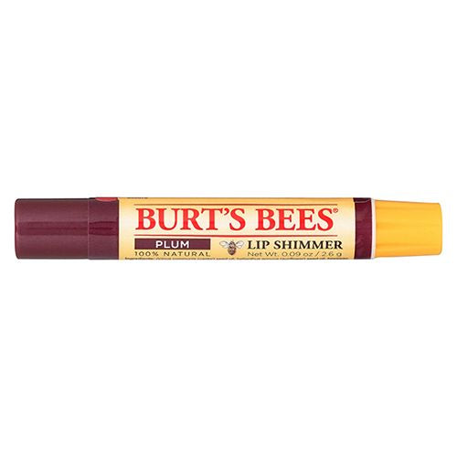 Burt s Bees 100% Natural Moisturizing Lip Shimmer  Plum  1 Tube