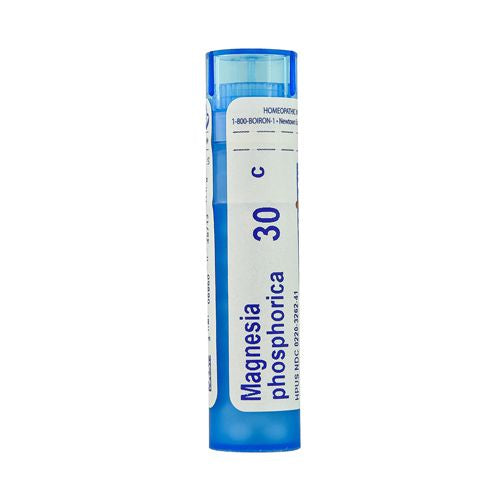 Boiron Magnesia Phosphorica 30C  Homeopathic Medicine for Spasmodic Pain In The Abdomen Improved By Heat  80 Pellets
