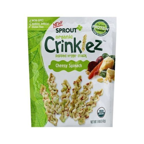 Sprout, Cheese Spinach Crinklez - 1.48 Oz