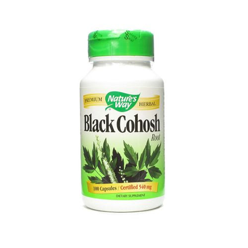 Nature s Way Black Cohosh Root 540 mg Non-GMO Project Verified  Tru-ID? Certified  100 Ct