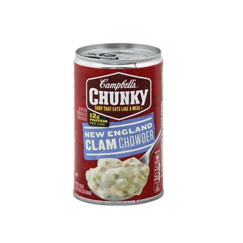 CAMPBELL'S CHUNKY SOUP CLAM CHOWDER