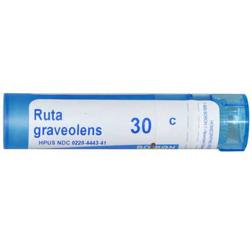 Boiron Ruta Graveolens 30C  Homeopathic Medicine for Eye Strain Due To Computer Use Or Artificial Lights  80 Pellets