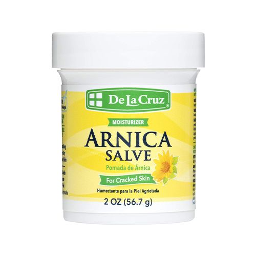 De La Cruz Arnica Salve Foot and Hand Cream Moisturizing Lotion for Cracked Dry Skin  2 Pack of 2 Oz