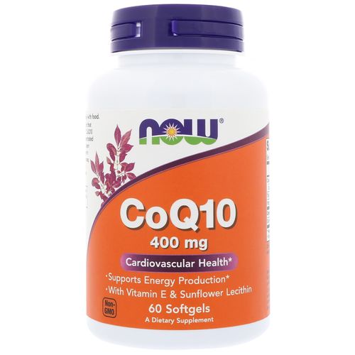Now Foods CoQ10 400 mg - 60 Softgels