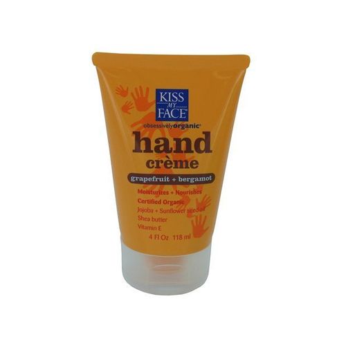 Kiss My Face Hand Cream - Grapefruit and Bergamot for Unisex - 4 oz Cream