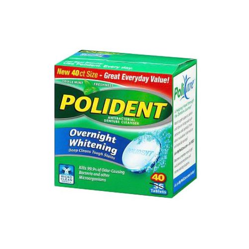 Polident Overnight  - 40ct