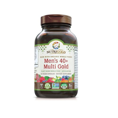 Nutrigold - Men's 40+ Multi Gold Multivitamin - 90 Vegan Capsules