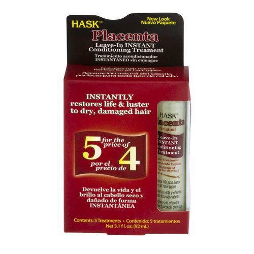 Hask Plac Hair Trea - 5 Cnt