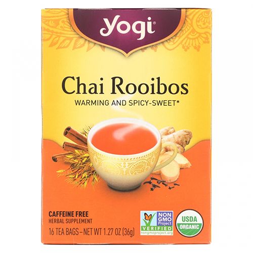 Yogi Tea, Chai Rooibos, 16 Count (B0019LU5LS)