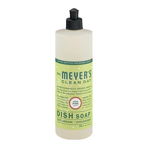 Mrs. Meyer s Liquid Dish Soap  Iowa Pine  16 Fl Oz