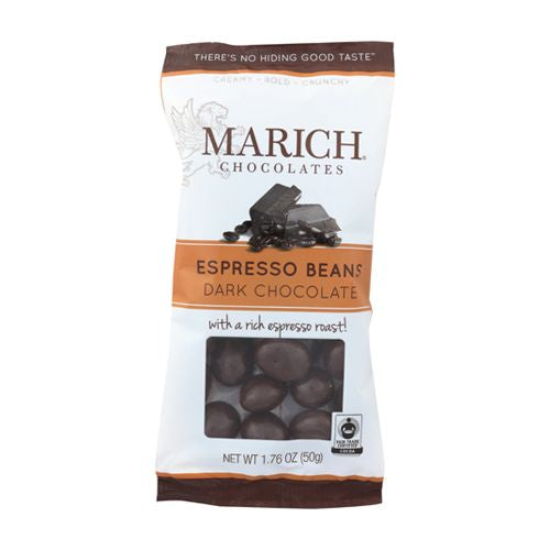 Marich Dark Chocolate Espresso Beans, 1.76 Oz