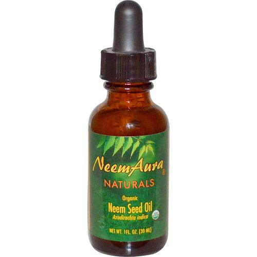 NeemAura Organic Neem Seed Oil 1 fl oz 30 ml