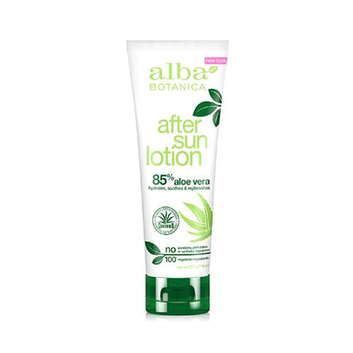 Alba Botanica Soothing 80% Aloe Vera After Sun Lotion  8 fl oz