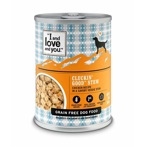 I&love&you, Dog Food Can Cluckn Good Stew - 13oz