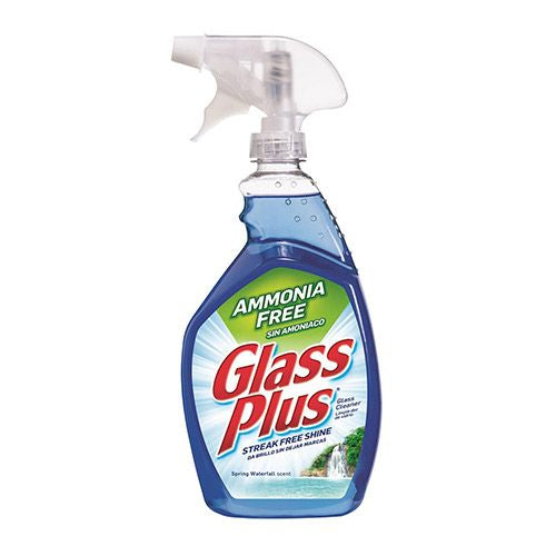 Glass Plus Glass Cleaner  32 Fl Oz Bottle  Multi-Surface Glass Cleaner