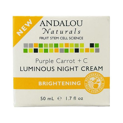 Andalou Naturals, Night Crm Prpl Carrot+c - 1.7oz