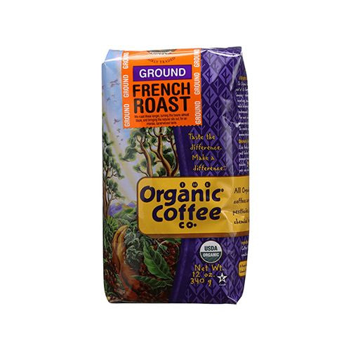 Organic Coffee Coffee Organic Ground French Roast, 12 Oz