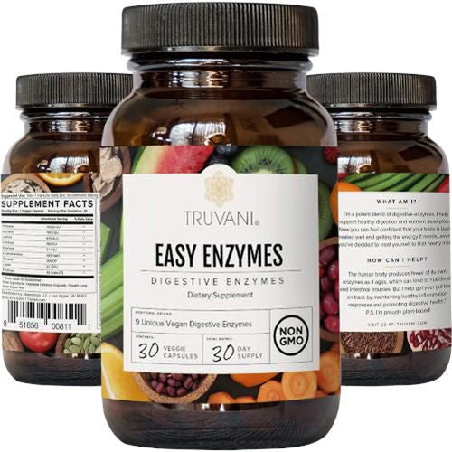 Truvani Easy Enzymes - 30 Ct