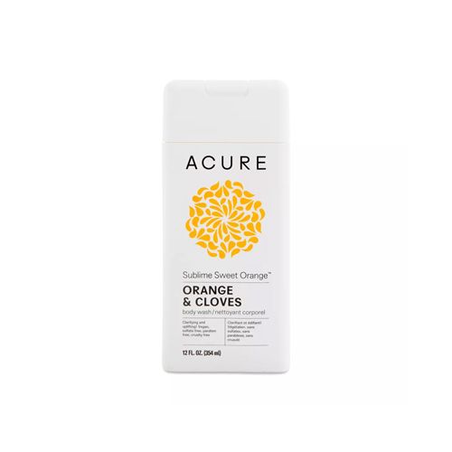 Sublime Sweet Orange Body Wash, Orange & Cloves - Acure Organics