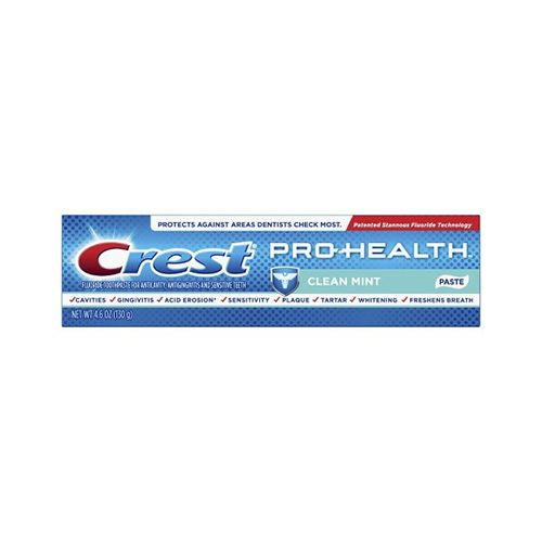 Crest Pro-Health Smooth Formula Toothpaste  Clean Mint Paste  4.6 oz