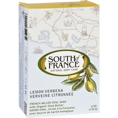 South Of France, Soap Bar Lemon Verbena - 6oz