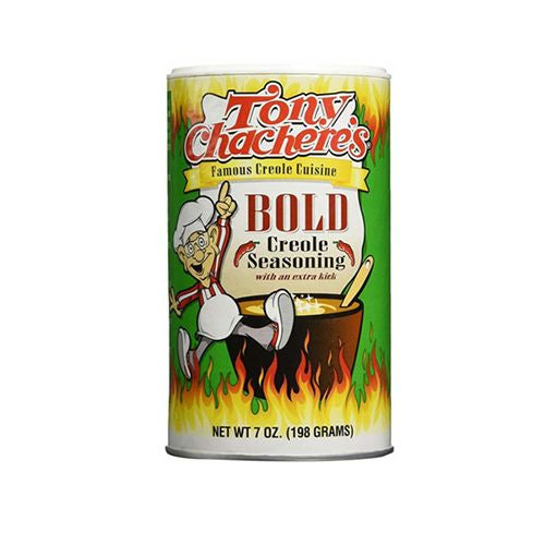 BOLD CREOLE SEASONING WITH AN EXTRA KICK, BOLD