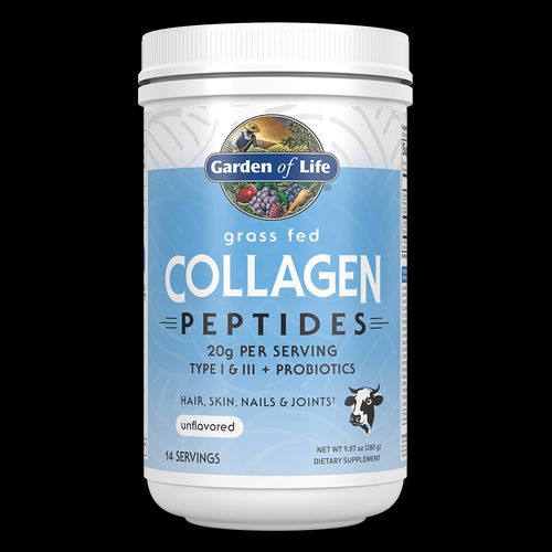 Garden of Life Grass Fed Collagen Peptides Powder | 20g Protein | 9.87oz