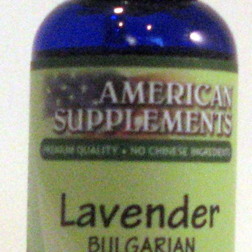 Lavender (Bulgarian) Essential Oil American Supplements 1 oz Oil