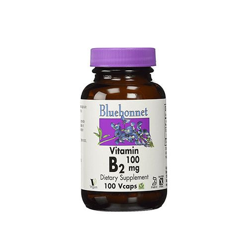 Bluebonnet Vitamin B-2 100 Mg  100 Ct
