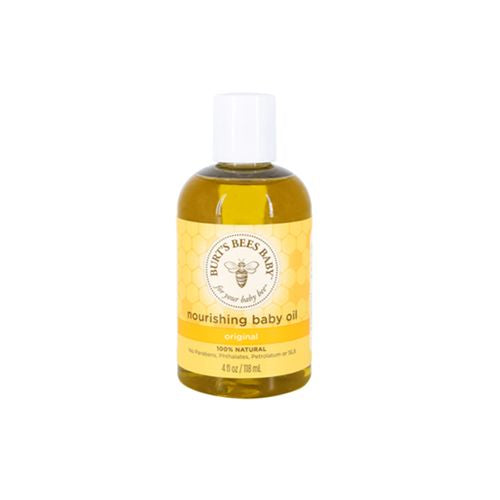 Burt s Bees Baby Nourishing Baby Oil  100% Natural Origin Baby Skin Care - 4 Ounce Bottle