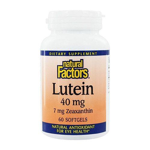 Natural Factors - Lutein 40 mg. - 60 Softgels