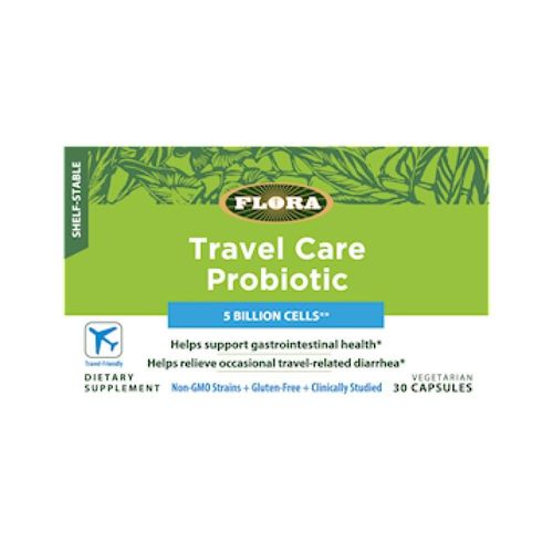 Flora, Travel Care Probiotic - 30 Cap