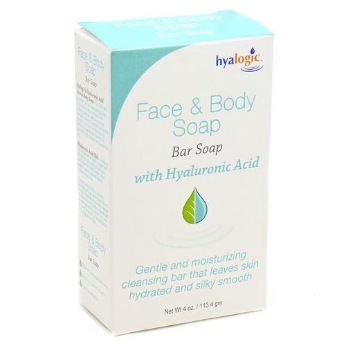 Hyalogic Face & Body Bar Soap - 4 Oz
