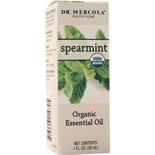 Dr. Mercola Spearmint Essential Oil (1 Fl Oz), Non Gmo And Usda Organic