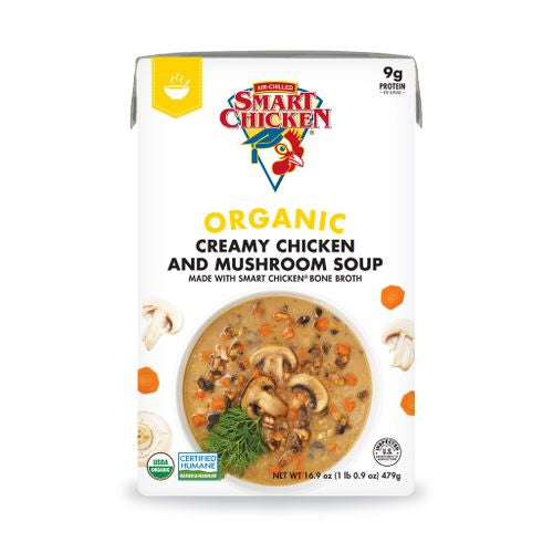 KHRM00375814 16.9 oz Creamy Chicken Mushroom Organic Soup