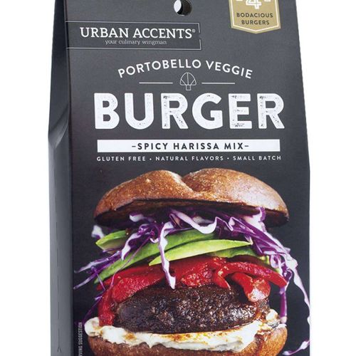 Urban Accents, Ssnng Brgr Portobello Veg - 0.6oz