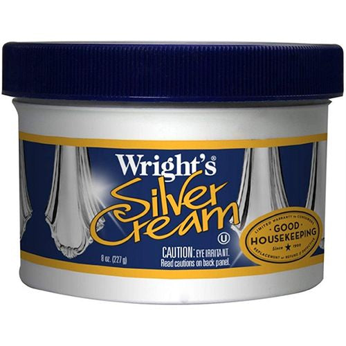 Wright s Silver and Cream Cleaner Metal Polishes  8 Ounce
