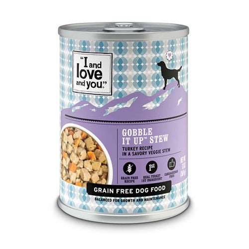 I&love&you, Dog Food Can Gobble It Up Stew - 13oz