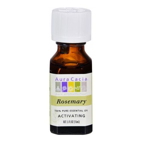 Aura Cacia 100% Pure Essential Oil Rosemary 0.5 oz Liq