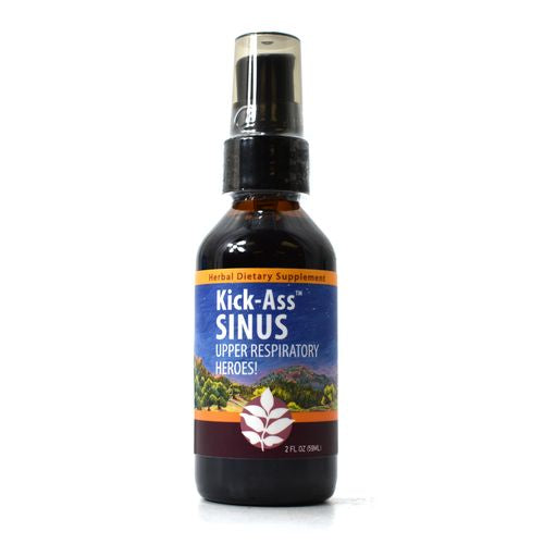 WishGarden Herbs - Kick-Ass Sinus Upper Respiratory Heros! Spray - 2 fl. oz.