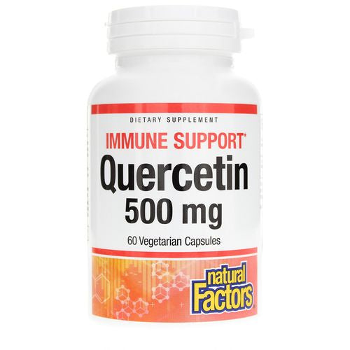 Natural Factors Quercetin 500 mg - 60 Vegetarian Capsules