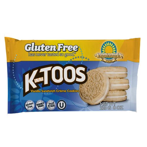 KINNIKINNICK, K-TOOS, SANDWICH CREME COOKIES, VANILLA