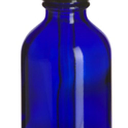 Cobalt Bottle W/ Dropper