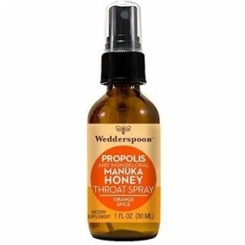 Wedderspoon Honey Throat Spray Orange Spice, 1 Fz