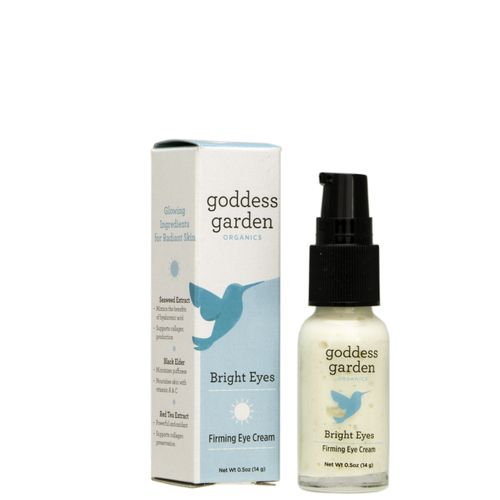 Goddess Garden Bright Eyes Firming Eye Cream, 0.5 Oz
