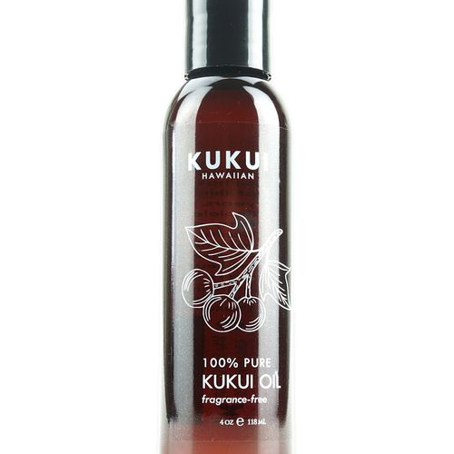 Pure Kukui Oil Fragance Free - 4 Oz