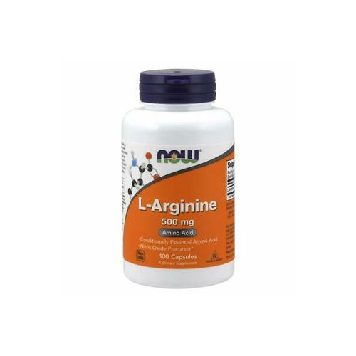 NOW Supplements  L-Arginine 500 mg  Nitric Oxide Precursor*  Amino Acid  100 Veg Capsules