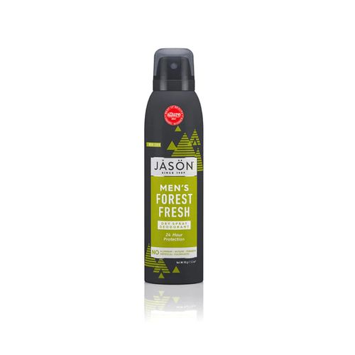 Jason Men s Forest Fresh Dry Spray Deodorant  3.2 oz Can