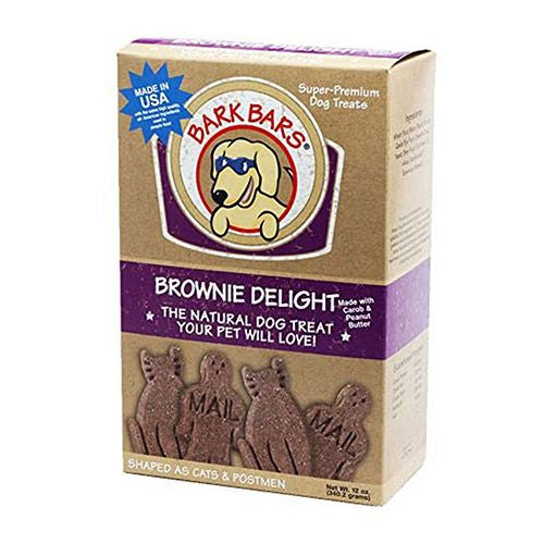 Pet Snax 873996 12 oz Brownie Delight Bark Bars Dog Treat